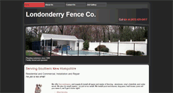 Desktop Screenshot of londonderryfence.com