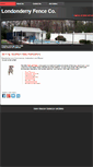 Mobile Screenshot of londonderryfence.com